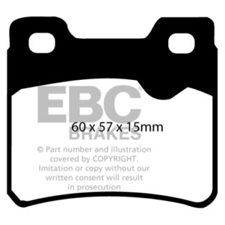 DP761 EBC Ultimax Rear Pads Caliper-ATE OPEL