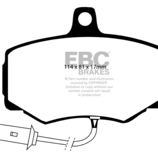 DP756 EBC Ultimax Front Pads Caliper-Girling/TRW DAIMLER