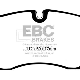 DP754 EBC Ultimax Front Pads Caliper-ATE BITTER