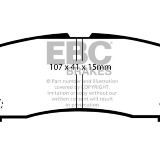 DP738 EBC Ultimax Rear Pads Caliper-NA CHRYSLER (USA)