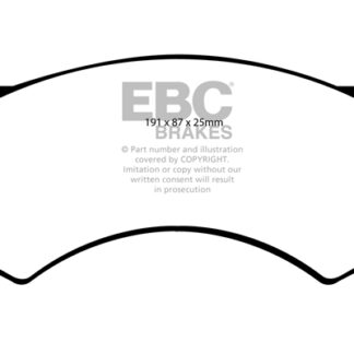 DP715 EBC Ultimax Front Pads Caliper-NA LEYLAND COMMERCIAL