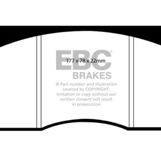 DP714 EBC Ultimax Front Pads Caliper-NA FORD COMMERCIAL