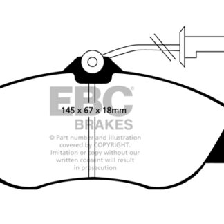 DP711 EBC Ultimax Front Pads Caliper-Girling/TRW AUDI