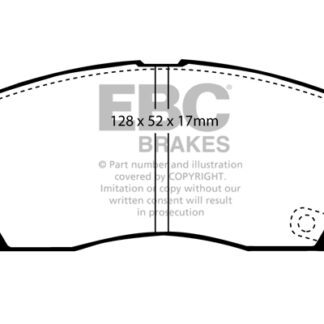 DP679 EBC Ultimax Front Pads Caliper-NA MITSUBISHI