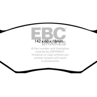 DP678 EBC Ultimax Front Pads Caliper-NA BRISTOL