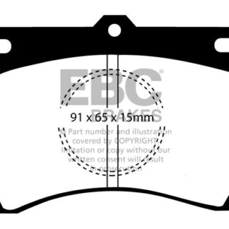DP655 EBC Ultimax Front Pads Caliper-Sumitomo MAZDA