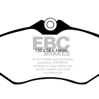 DP654 EBC Ultimax Front Pads Caliper-Girling/TRW VOLKSWAGEN