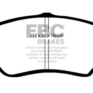 DP650 EBC Ultimax Front Pads Caliper-Bendix FORD COMMERCIAL