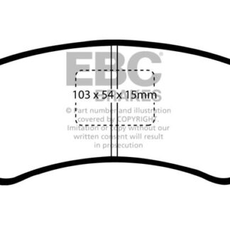 DP640 EBC Ultimax Front Pads Caliper-NA MAZDA