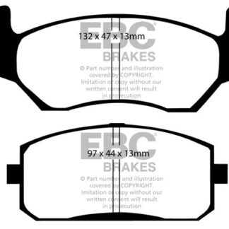DP638 EBC Ultimax Front Pads Caliper-NA TOYOTA