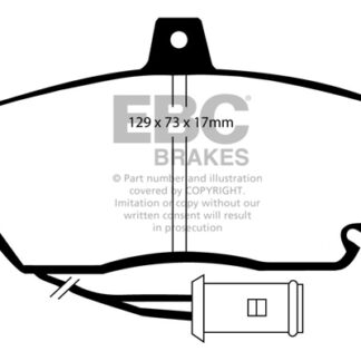 DP630 EBC Ultimax Front Pads Caliper-NA HONDA