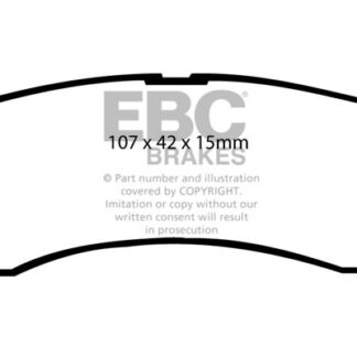DP628 EBC Ultimax Rear Pads Caliper-Akebono HOLDEN (Australia and New Zealand)