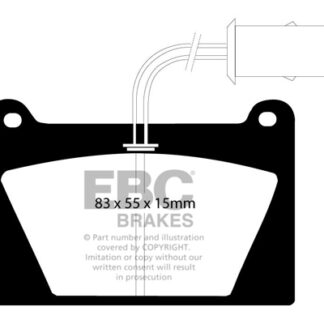 DP627 EBC Ultimax Front Pads Caliper-Lockheed AUSTIN