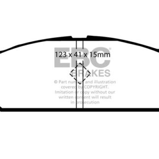 DP613 EBC Ultimax Front Pads Caliper-Akebono SUZUKI