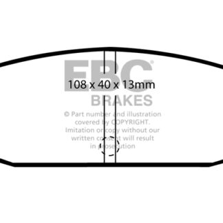 DP611 EBC Ultimax Rear Pads Caliper-NA MITSUBISHI
