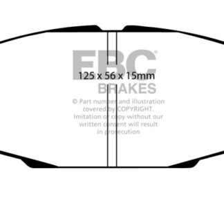 DP610 EBC Ultimax Front Pads Caliper-NA TOYOTA