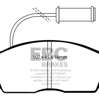 DP606 EBC Ultimax Front Pads Caliper-Akebono HONDA