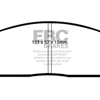 DP599 EBC Ultimax Front Pads Caliper-NA MAZDA COMMERCIAL