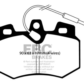 DP575 EBC Ultimax Front Pads Caliper-Girling/TRW CITROEN