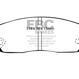 DP560 EBC Ultimax Front Pads Caliper-NA HONDA