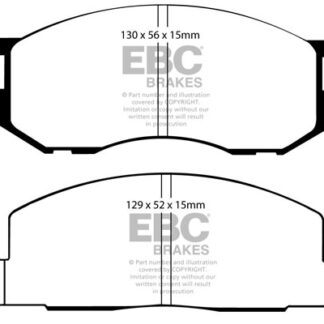 DP536 EBC Ultimax Front Pads Caliper-NA TOYOTA