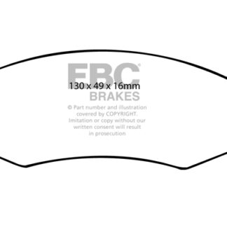 DP527 EBC Ultimax Front Pads Caliper-Akebono NISSAN