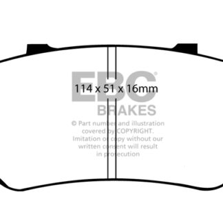 DP511 EBC Ultimax Front Pads Caliper-Bendix UMM