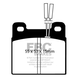 DP508 EBC Ultimax Rear Pads Caliper-ATE ALFA ROMEO