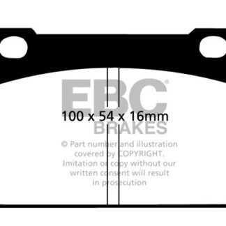 DP506 EBC Ultimax Front Pads Caliper-ATE ALFA ROMEO