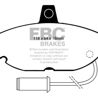 DP467 EBC Ultimax Front Pads Caliper-Girling/TRW AUSTIN