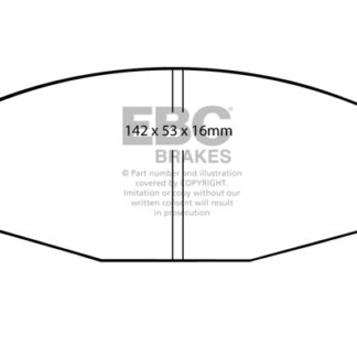 DP445 EBC Ultimax Front Pads Caliper-Sumitomo DATSUN