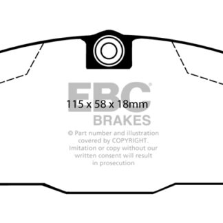 DP443 EBC Ultimax Front Pads Caliper-Girling/TRW MERCEDES-BENZ