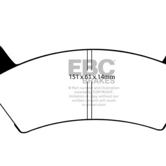 EBC DP441 Ultimax Front Pads Caliper - Akebono MAZDA