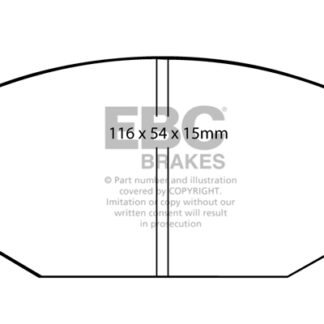 DP433 EBC Ultimax Front Pads Caliper-NA MITSUBISHI