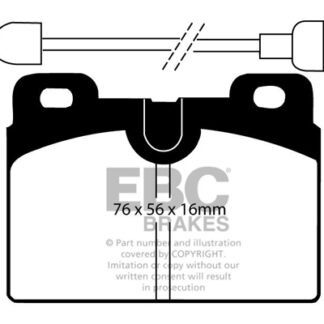 DP428 EBC Ultimax Front Pads Caliper-Girling/TRW MATRA