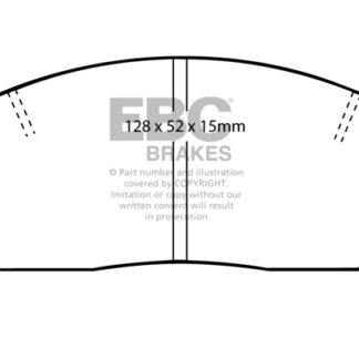 DP424 EBC Ultimax Front Pads Caliper-NA TOYOTA COMMERCIAL