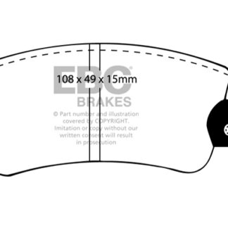 DP417 EBC Ultimax Front Pads Caliper-Bendix CHRYSLER (UK)