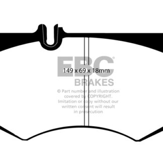DP413 EBC Ultimax Front Pads Caliper-Perrot MERCEDES-BENZ