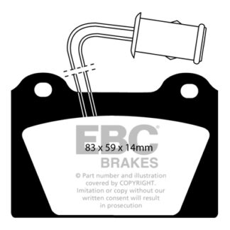 DP398 EBC Ultimax Front Pads Caliper-ATE AUSTIN
