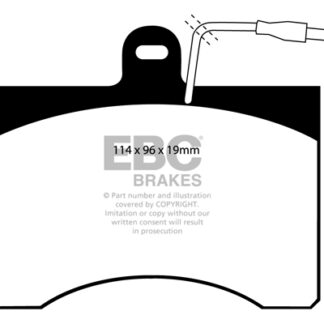 DP395 EBC Ultimax Front Pads Caliper-Citroen CITROEN COMMERCIAL