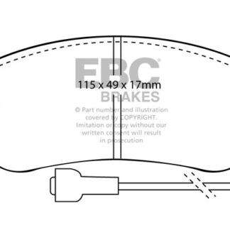 DP385 EBC Ultimax Front Pads Caliper-Bendix SEAT