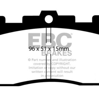 DP376 EBC Ultimax Rear Pads Caliper-NA TOYOTA