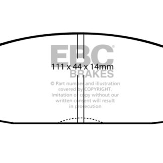 DP365 EBC Ultimax Front Pads Caliper-NA DATSUN
