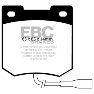 DP353 EBC Ultimax Front Pads Caliper-Girling/TRW TALBOT