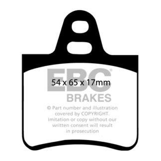 DP350 EBC Ultimax Rear Pads Caliper-Citroen CITROEN