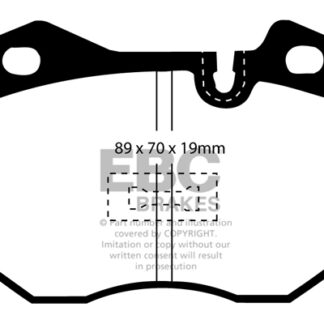 DP345 EBC Ultimax Front Pads Caliper-ATE PORSCHE
