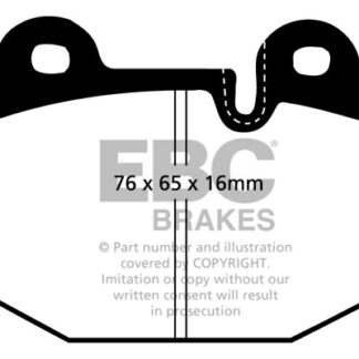 DP341 EBC Ultimax Front Pads Caliper-ATE BMW