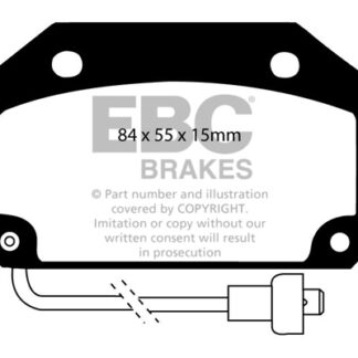 DP332 EBC Ultimax Front Pads Caliper-Bendix CHRYSLER (UK)