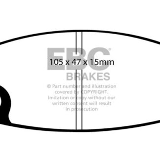 DP326 EBC Ultimax Front Pads Caliper-NA MAZDA