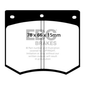 DP291 EBC Ultimax Front Pads Caliper-Girling/TRW AC